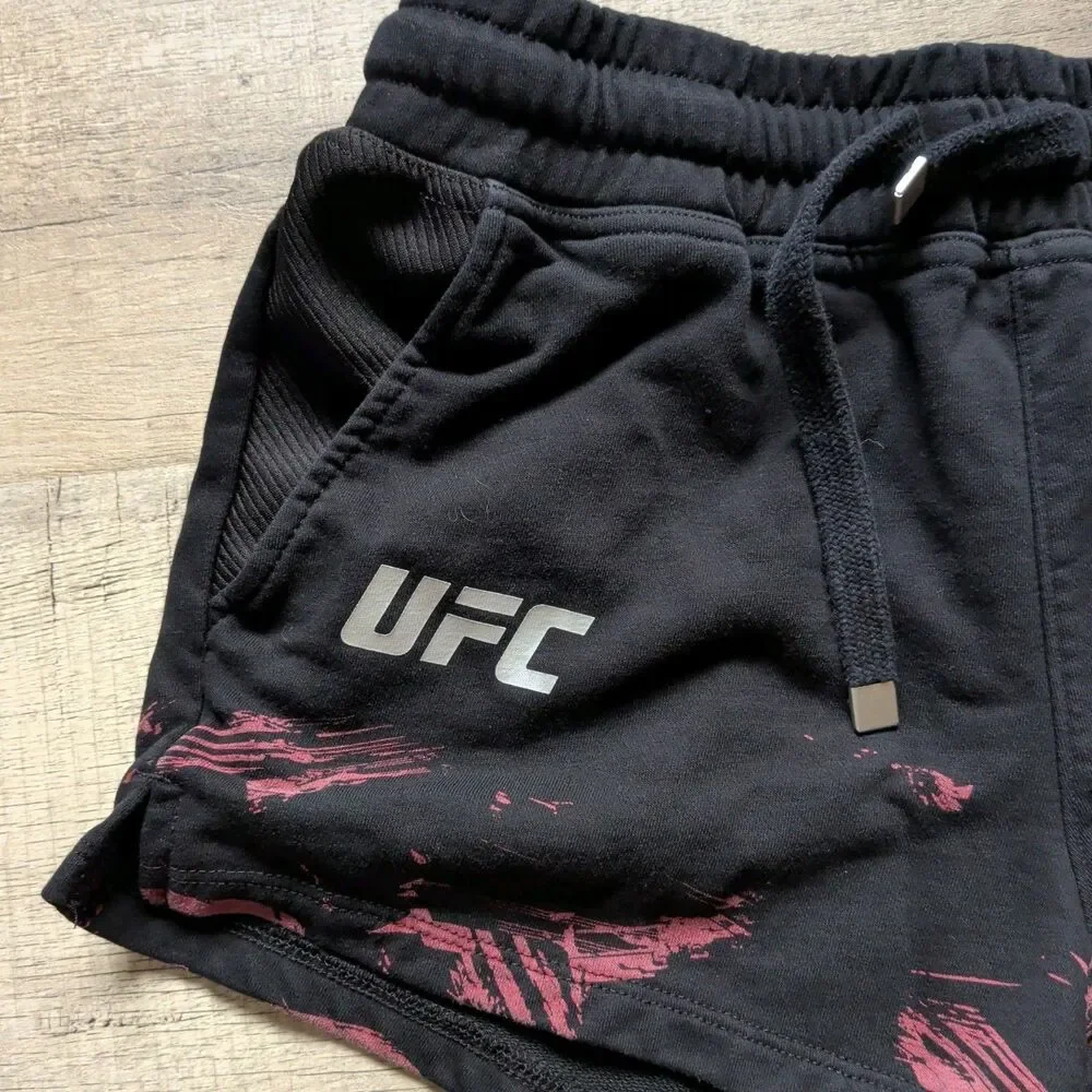 UFC Venum Authentic Fight Week 2.0 Shorts - For Women - Black/Red Size Small S